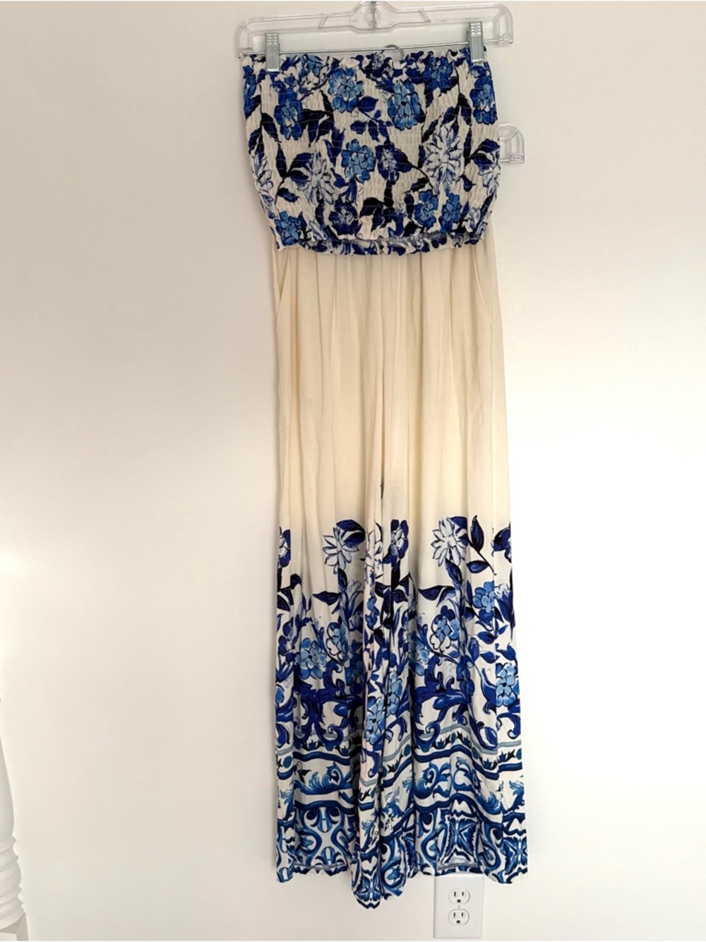 Milio Milano Floral Damask Wide Leg Pant Set - Picture 2 of 9